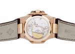 Patek Philippe - Nautilus Puchi Complications| PATEK PHILIPPE| 5712R - 001| RG Black Brown Clock Automatic Winding Leather - Image 3