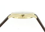 Patek Philippe - Calatrava| PATEK PHILIPPE| 3998J| YG Silver Clock Automatic Leather| Middle Ages| - Image 3