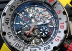 Richards Mill - Automatic Chronograph Diver| RICHARD MILLE| RM032| TI Skeleton Clock Automatic Winding Rubber| Middle Ages| - Image 9