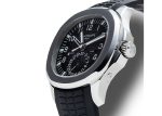 Patek Philippe - Aquanote Travel Time| PATEK PHILIPPE| 5164A - 001| SS Black Dial Automatic Rubber Winding| Middle Ages| - Image 2
