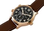 Patek Philippe - Cara Trava Pilot Travel Time| PATEK PHILIPPE| 5524R - 001| RG Brown Clock Automatic Winding Leather| Middle Ages - Image 2