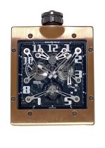 Richard Mille - Tourbillon Pocket Watch| RICHARD MILLE| RM020| RG & TI Skeleton clock dial winding| Commissions| Middle Ages