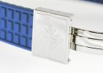 PATEC PHILIPPE - AQUANOUT LUCHE Ladies| PATEK PHILIPPE| 5067A - 014| SS Blue Clock Quartz Rubber| Middle Ages| - Image 4