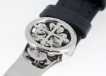 Patek Philippe - World Time| PATEK PHILIPPE| 5110G - 001| WG Silver Clock Automatic Leather| Middle Ages| - Image 4
