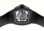 Richard Mill - Johann Blake Black Edition| by Richard Mille| RM61 - 01| TZP / Carbon TPT Skeleton Dial Hand Winding Rubber| World limited 100 copies| - Image 4