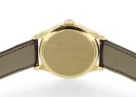 Patek Philippe - Calatrava| PATEK PHILIPPE| 5227J - 001| YG ivory clock automatic winding leather| Middle Ages| - Image 4