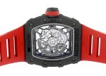 RICHAL MILL - Automatic Rafael Nadal Carbon TPT| by Richard Mille| RM35 - 02| Skeleton Clock Automatic Winding Rubber| - Image 4
