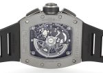 Richards Mill - Felip Massa Annual Calendar Flyback Chronograph Red Index| by Richard Mille| RM011| TI Skeleton Clock Automatic Winding Rubber| - Image 4