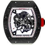 Richard Mill - Japan Red Carbon| by Richard Mille| RM055 Skeleton Clock Hand Winding Rubber| Japan Limited to 50 copies|