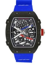 RICHAL MILL - Automatic Sebastian OJET Carbon TPT| by Richard Mille| RM67 - 02| Skeleton Clock Automatic Winding Rubber| Unused item| - Image 2