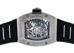 Richards Mill - Automatic| RICHARD MILLE| RM010| TI Skeleton Clock Automatic Winding Rubber| Commissions| Middle Ages| - Image 4