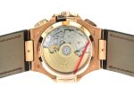Patek Philippe - Notchilla Chronographs| PATEK PHILIPPE| 5980R - 001| RG Brown Clock Automatic Winding Leather| Middle Ages| - Image 4