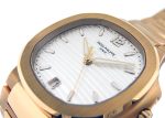 Patek Philippe - Ladies Nautilus| PATEK PHILIPPE| 7118 / 1R - 001| RG Silver Clock Automatic Winding Bracelet| Commissions| Unused item| - Image 5