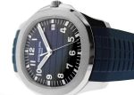 PATEC PHILIPPE - Aquanote| PATEK PHILIPPE| 5168G - 001| WG Blue Clock Automatic Winding Rubber| Commissions| Middle Ages| - Image 5