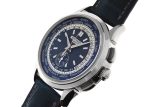 Patek Philippe - World Time Chronograph| PATEK PHILIPPE| 5930G-001| WG Blue Clock Automatic Winding Leather| Commissions| Middle Ages - Image 2