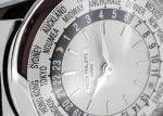 Patek Philippe - World Time| PATEK PHILIPPE| 5110G - 001| WG Silver Clock Automatic Leather| Middle Ages| - Image 5