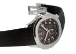 Patek Philippe - Aquanote Travel Time| PATEK PHILIPPE| 5164A - 001| SS Black Dial Automatic Rubber Winding| Unused item| - Image 6