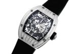 Richards Mill - Diamond Bezel| RICHARD MILLE| RM010| WG Skeleton Automatic Winding Leather| Commissions| Middle Ages| - Image 2