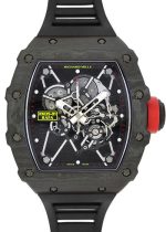 Richard Mill - Rafael Nadal Carbon| RICHARD MILLE| RM35 - 01| TPT Skeleton Dial Hand Winding Rubber