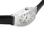Patek Philippe - Chronometer gondola| PATEK PHILIPPE| 5098P - 001| PT Silver Clock Hand Winding Leather| Middle Ages| - Image 6