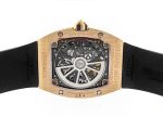 Richards Mill - Extra Flat Automatic| by Richard Mille| RM67 - 01| RG Skeleton Dial Automatic Winding Rubber| Unused item| - Image 4