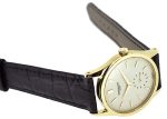 Patek Philippe - Calatrava| PATEK PHILIPPE| 3796SJ| YG ivory clock hand-winding leather| Japan limited| Middle Ages| - Image 7