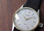 Patek Philippe - Calatrava| PATEK PHILIPPE| 3796G| WG ivory clock hand-winding leather| Middle Ages| - Image 7