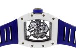 Richard Mill - Japan Blue| RICHARD MILLE| RM055| ATZ / TI Skeleton Dial Hand Winding Rubber| Limited to 40| Middle Ages| - Image 6