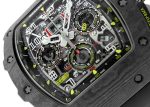Richard Mill - Automatic Flyback Chronograph| by Richard Mille| RM11 - 03| Carbon TPT Skeleton Dial Autowinding Rubber| - Image 7