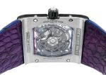 Richards Mill - Automatic Extra Flat| RICHARD MILLE| RM016| TI Skeleton Clock Automatic Leather| Middle Ages| - Image 4