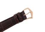 Patek Philippe - Calatrava| PATEK PHILIPPE| 6119R - 001| RG Silver Clock Hand Winding Leather - Image 5
