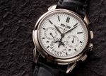 Patek Philippe - Grand Complication Perpetual Calendar Chronograph| PATEK PHILIPPE| 5270G - 001| WG Silver Clock Hand-Winding Leather| Unused item| - Image 8