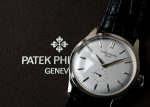Patek Philippe - Calatrava| PATEK PHILIPPE| 5196G - 001| WG Silver Clock Hand-Winding Leather| Middle Ages| - Image 8