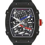 RICHAL MILL - Automatic Sebastian OJET Carbon TPT| by Richard Mille| RM67 - 02| Skeleton Clock Automatic Winding Rubber| Commissions| Unused item|