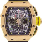 Richards Mill - Automatic Flyback Chronograph| RICHARD MILLE| RM11 - 03| RG Skeleton Dial Automatic Winding Rubber