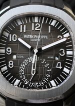 Patek Philippe - Aquanote Travel Time| PATEK PHILIPPE| 5164A - 001| SS Black Dial Automatic Rubber Winding - Image 10