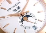 Patek Philippe - Annual Calendar| PATEK PHILIPPE| 5396 / 1R - 010| RG Silver Clock Automatic Winding Bracelet| - Image 9