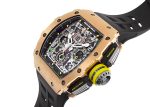 Richards Mill - Automatic Flyback Chronograph| RICHARD MILLE| RM11 - 03| RG / TI Skeleton Dial Automatic Winding Rubber| Commissions| Unused item - Image 2
