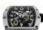 RICHERMILL - Automatic Declutchable Rotor| RICHARD MILLE| RM030| TI Skeleton Clock Rubber| Commissions| Middle Ages| - Image 8